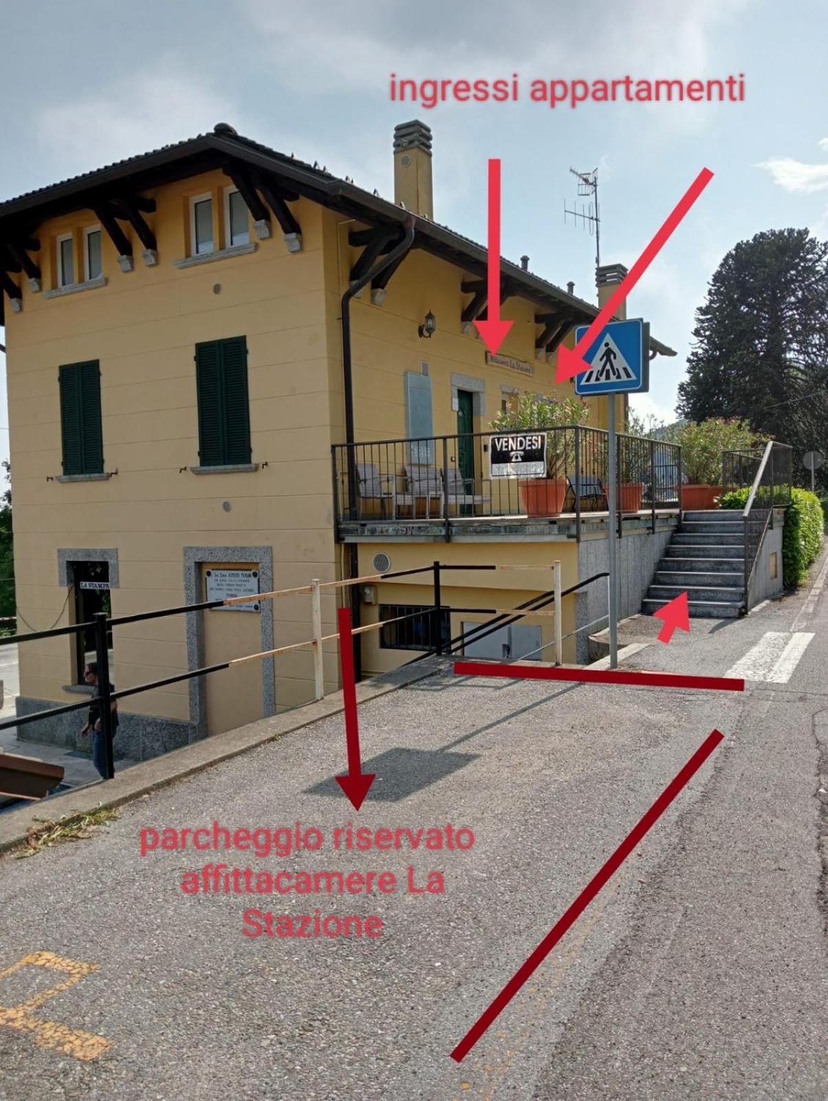 Hotel La Stazione Premeno Exterior foto